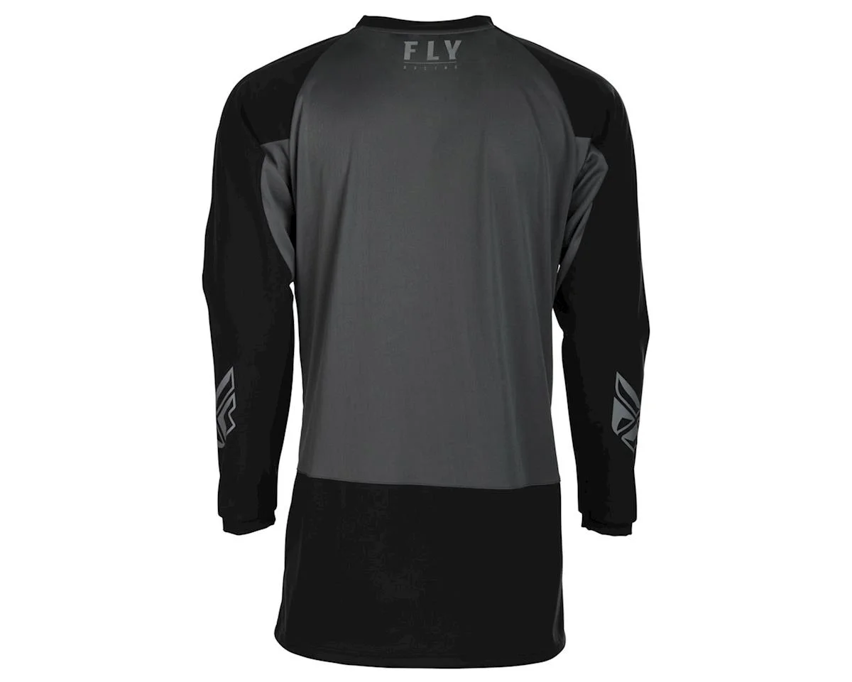 Fly Racing Windproof Jersey (Black/Grey) (2XL) - view 2